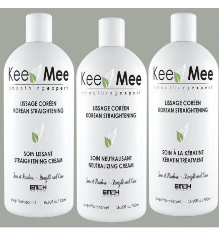 Kee Mee Korean Straightening kit - 500ml
